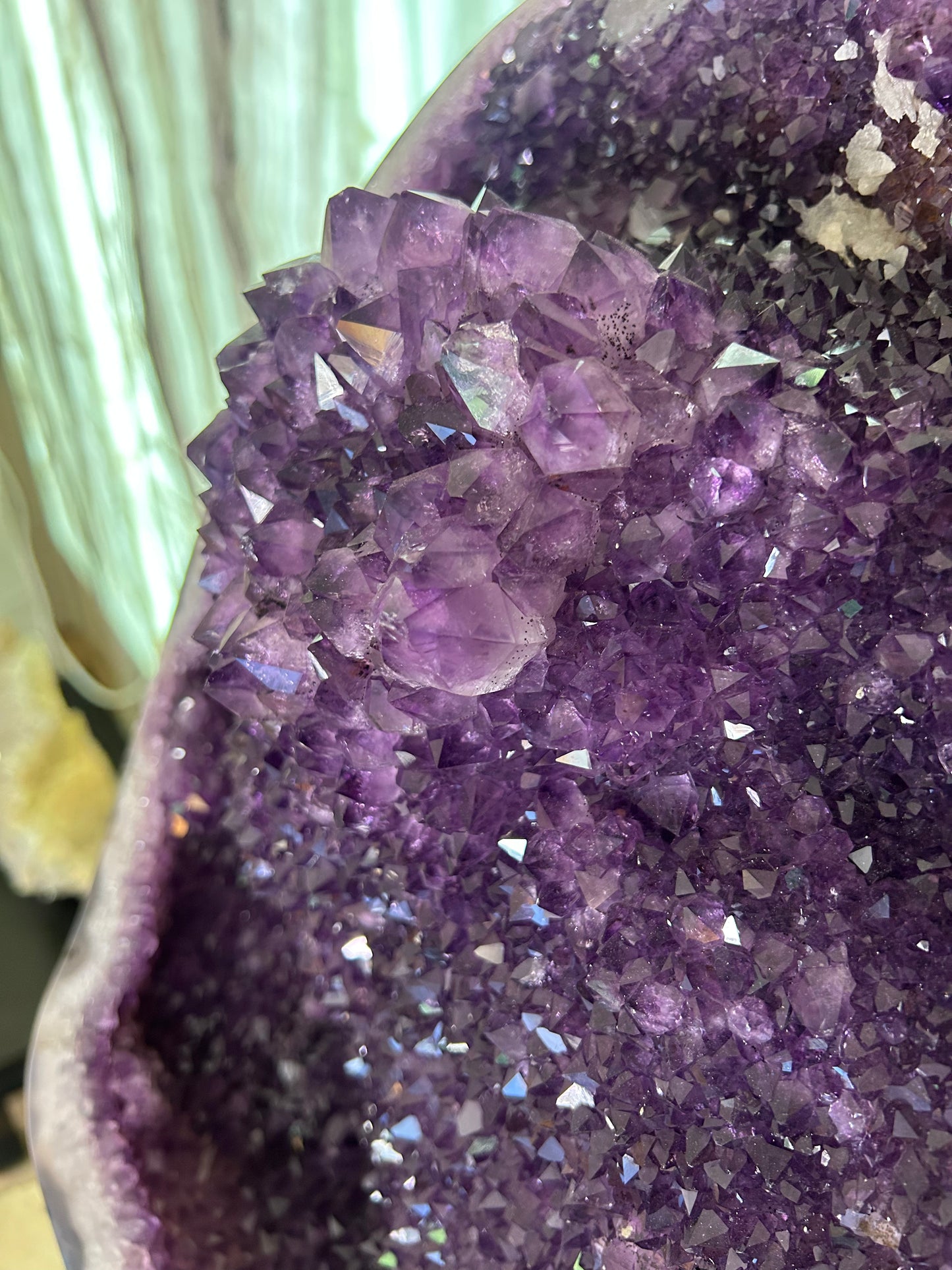 Amethyst Geode on stand