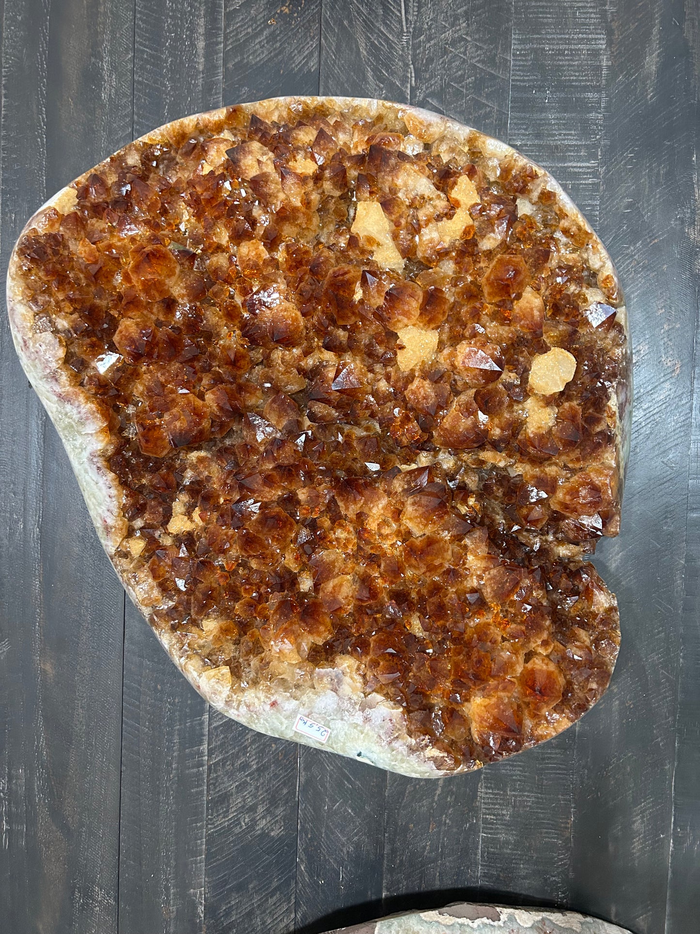 Amber Citrine Cluster