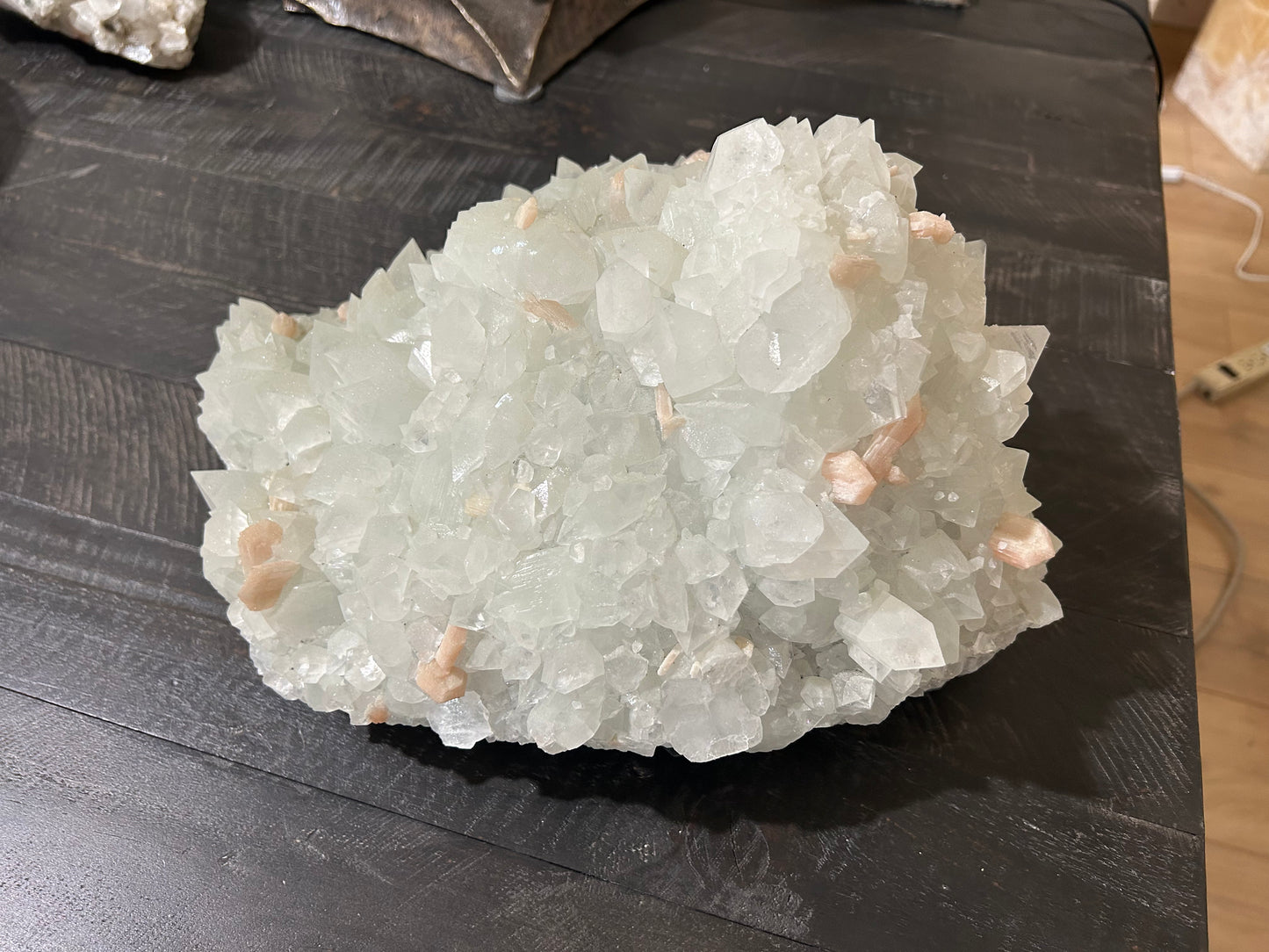 White Apopholite Cluster
