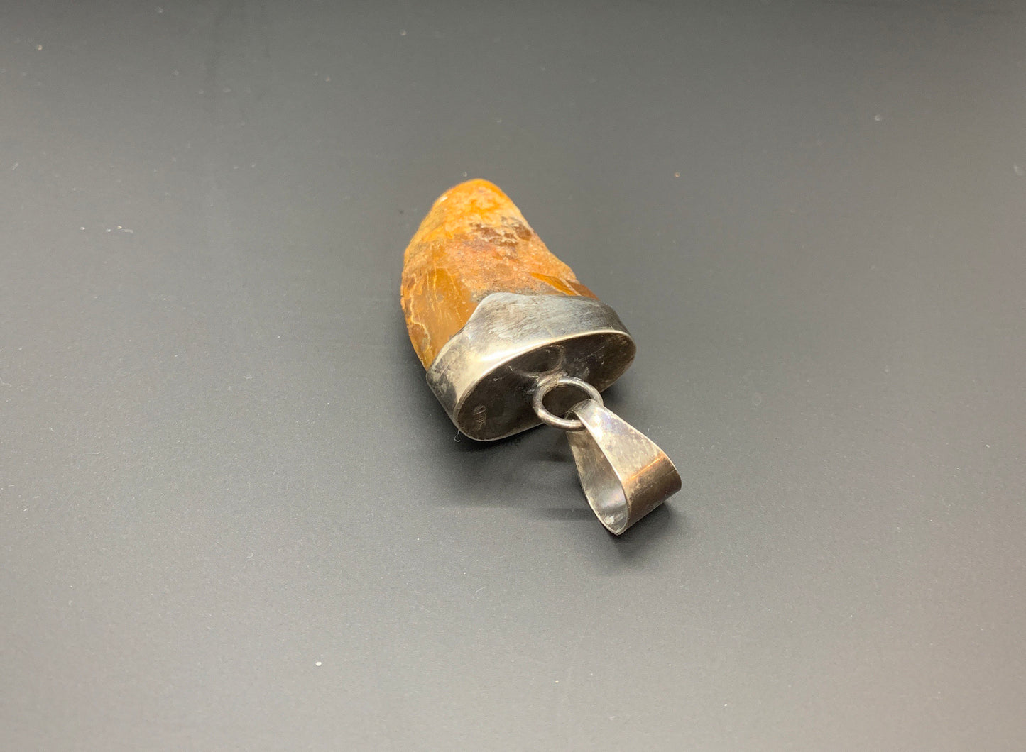 Carcharodontosaurus Tooth Pendant | 1.5" | Sterling Silver | 100% Authentic