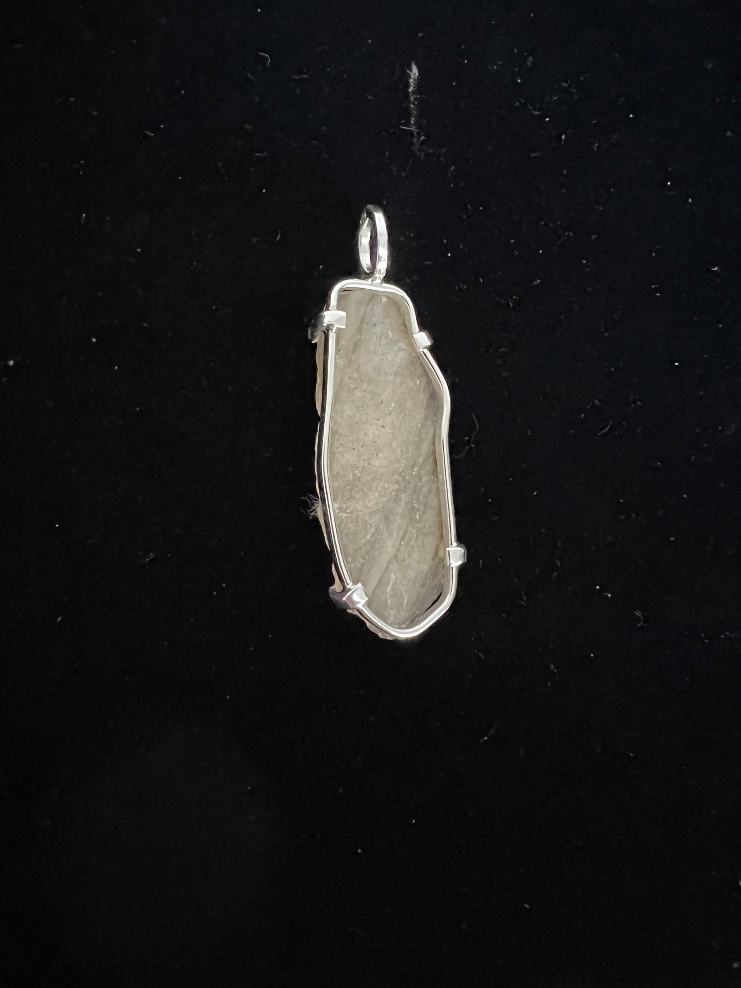 Libyan desert glass- Tektite- amulet