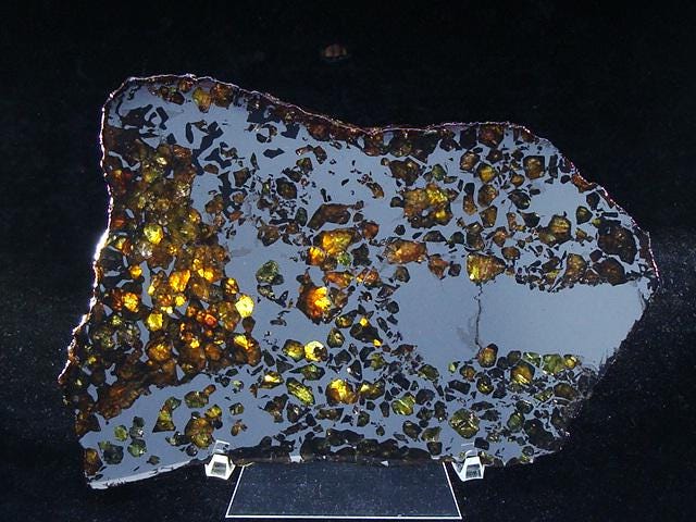 Seymchan Pallasite Slice 408g