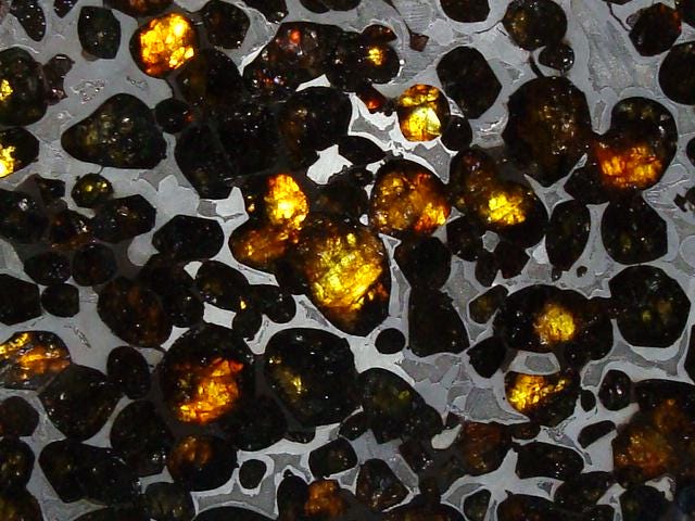 Sericho Pallasite Slice 236g