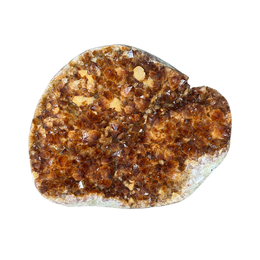 Amber Citrine Cluster