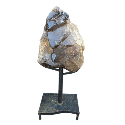 Smokey Quartz on Custom Stand