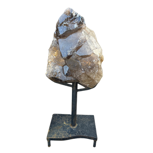 Smokey Quartz on Custom Stand