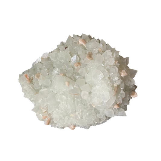 White Apopholite Cluster