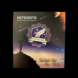 Adventure Meteorite Pin