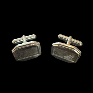 Meteorite Rectangular Cufflinks