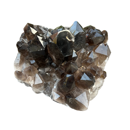 Large Smokey Quartz Cluster