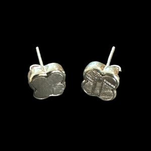 Clover Meteorite Earrings