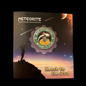 Moon Exploration Meteorite Pin