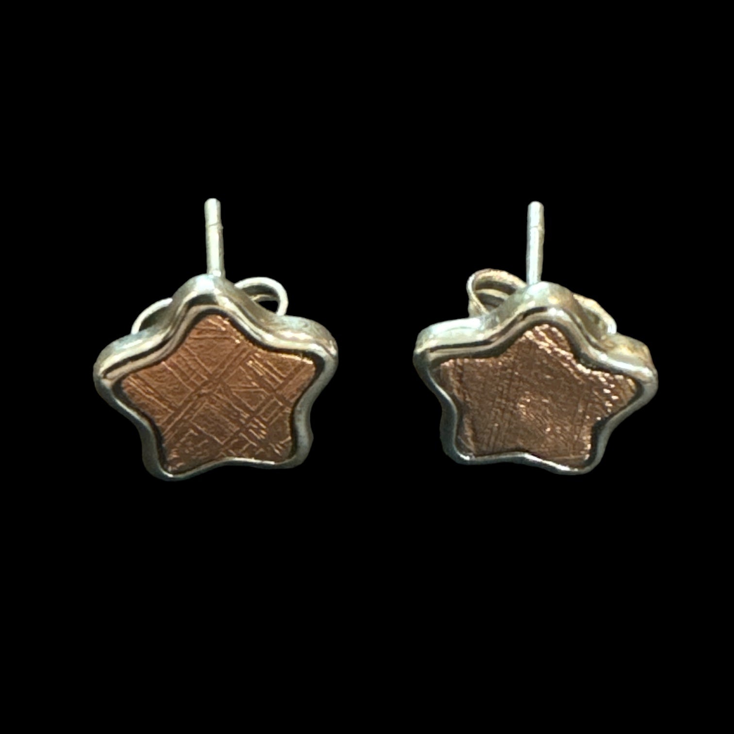 Star Meteorite Earrings