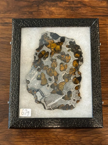 Brenham Pallasite Slice 67 grams