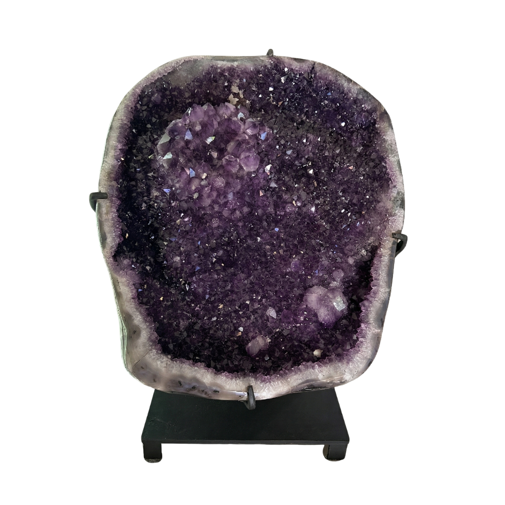 Amethyst Geode on stand