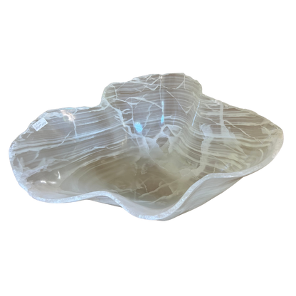 White Onyx Bowl