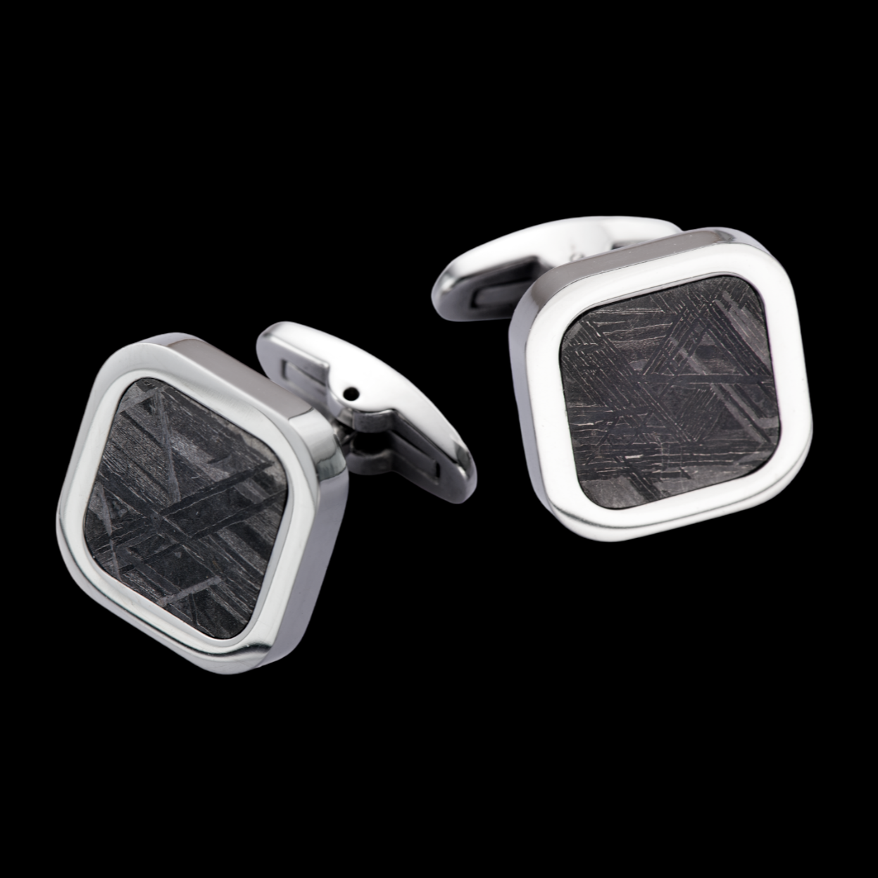 Meteorite Square Cufflinks