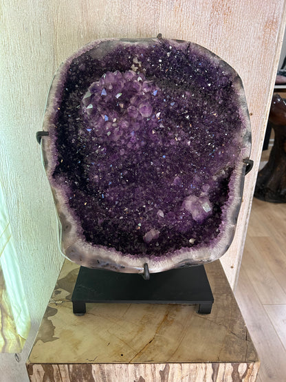Amethyst Geode on stand