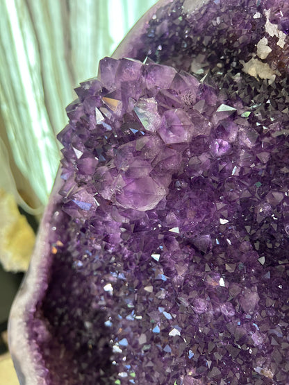 Amethyst Geode on stand
