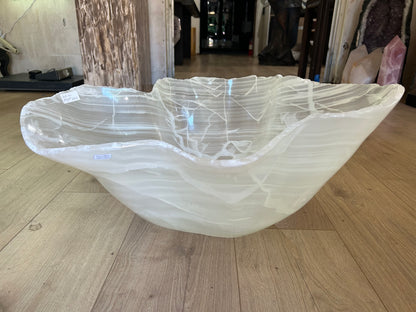 White Onyx Bowl