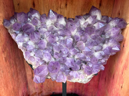 Amethyst Cluster on Stand