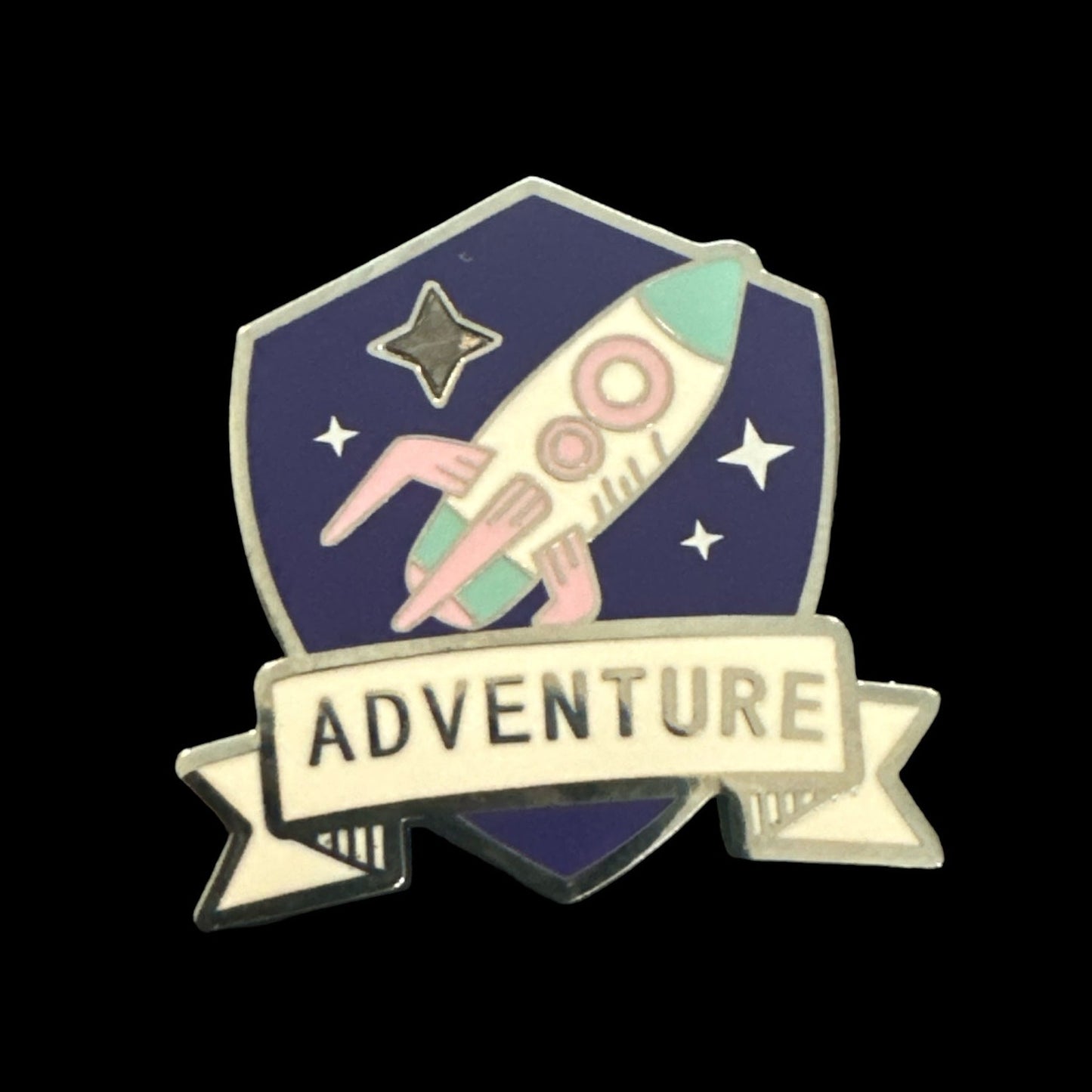 Muonionalusta Meteorite Pin