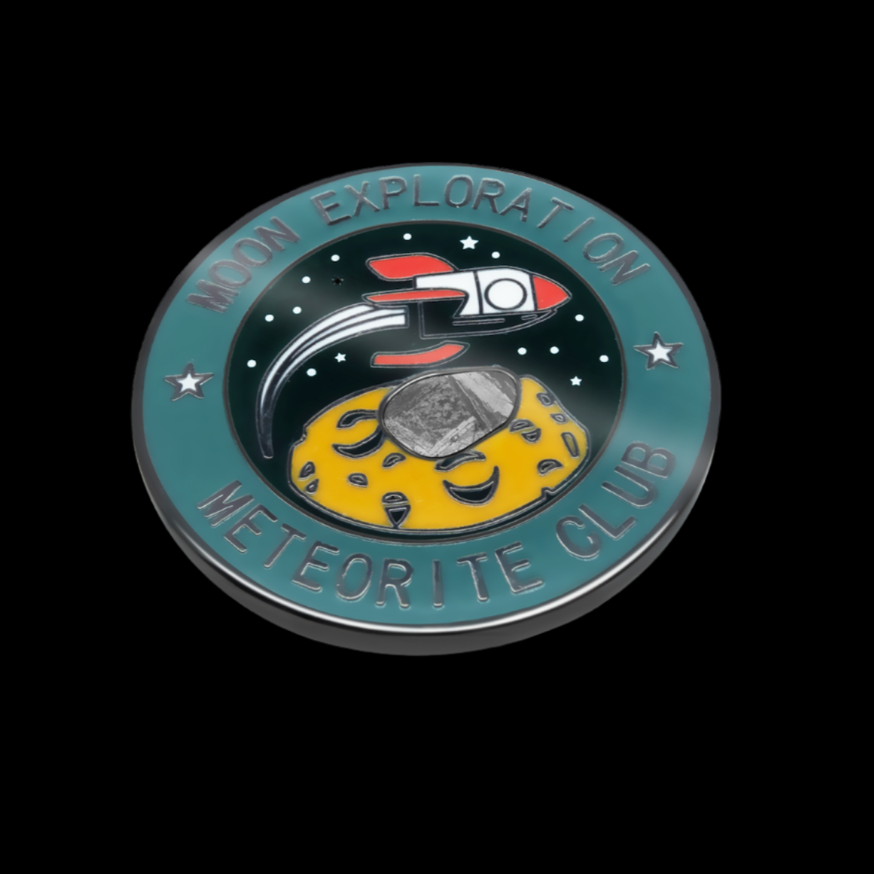 Muonionalusta Meteorite Pin