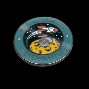 Moon Exploration Meteorite Pin