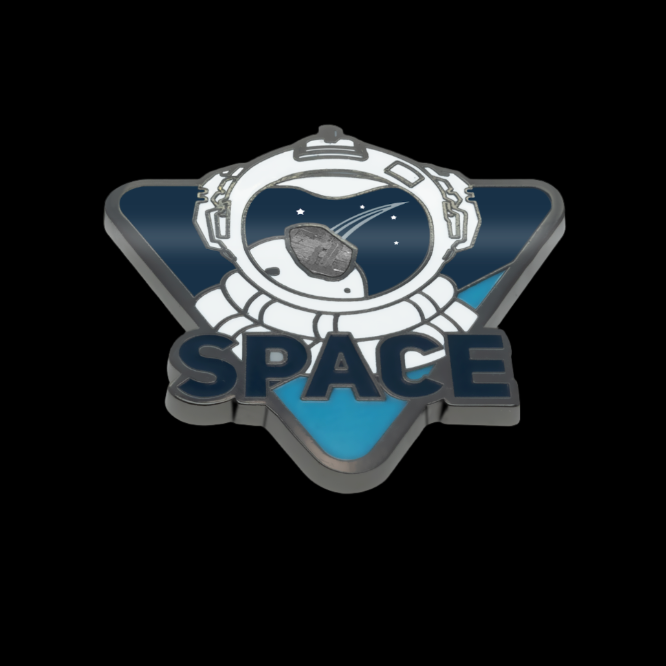 Muonionalusta Meteorite Pin