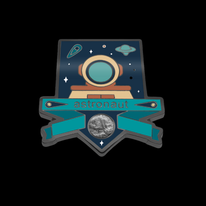 Muonionalusta Meteorite Pin