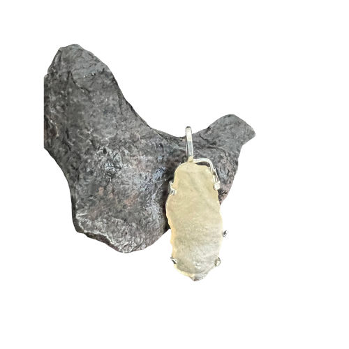 Libyan desert glass- Tektite- amulet