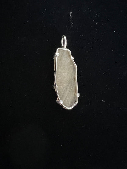 Libyan desert glass- Tektite- amulet