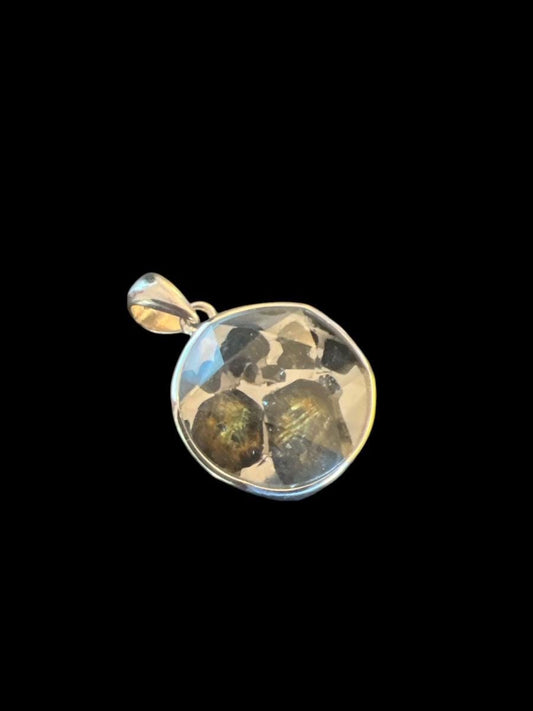 Sericho Pallasite Meteorite Pendant